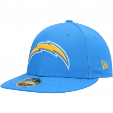 Бейсболка Los Angeles Chargers New Era Logo Omaha Low Profile 59FIFTY - Powder Blue
