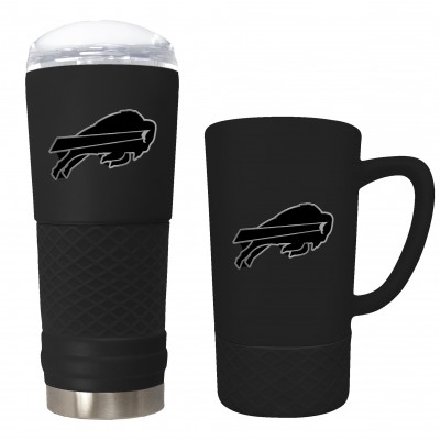 Buffalo Bills 24oz. Stealth Draft Tumbler and 15oz. Stealth Jump Mug Set