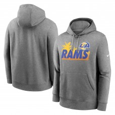 Толстовка Los Angeles Rams Nike Local - Heathered Gray