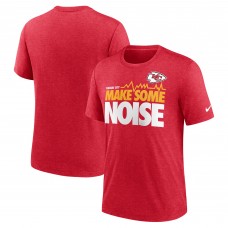 Футболка Kansas City Chiefs Nike Local Tri-Blend - Heathered Red