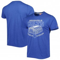 Indianapolis Colts Homage Stadium Tri-Blend T-Shirt - Royal