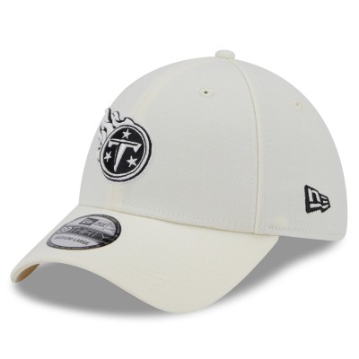 Бейсболка Tennessee Titans New Era Chrome Collection 39THIRTY - Cream