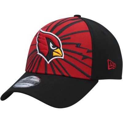 Бейсболка Arizona Cardinals New Era Shattered 39THIRTY - Cardinal/Black