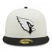 Бейсболка Arizona Cardinals New Era Chrome Collection 59FIFTY - Cream/Black