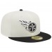 Бейсболка Tennessee Titans New Era Chrome Collection 59FIFTY - Cream/Black