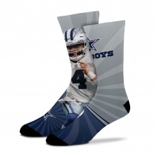 Dak Prescott Dallas Cowboys For Bare Feet Unisex Record Breaker Player Crew Socks
