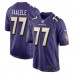 Джерси Baltimore Ravens Daniel Faalele Nike Purple Player Game