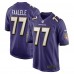 Джерси Baltimore Ravens Daniel Faalele Nike Purple Player Game