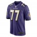 Джерси Baltimore Ravens Daniel Faalele Nike Purple Player Game