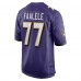 Джерси Baltimore Ravens Daniel Faalele Nike Purple Player Game