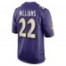 Игровая джерси Damarion Williams Baltimore Ravens Nike - Purple