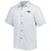 Рубашка с коротким рукавом Baltimore Ravens Tommy Bahama Coconut Point Frondly Fan Camp IslandZone - Gray