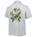 Рубашка Chicago Bears Tommy Bahama Gray Coconut Point Frondly Fan Camp IslandZone