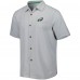Рубашка с коротким рукавом Philadelphia Eagles Tommy Bahama Coconut Point Frondly Fan Camp IslandZone - Gray