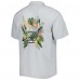 Рубашка с коротким рукавом Tennessee Titans Tommy Bahama Coconut Point Frondly Fan Camp IslandZone - Gray