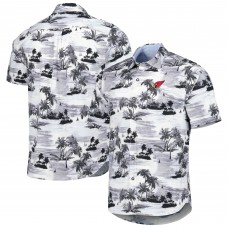 Рубашка с коротким рукавом Arizona Cardinals Tommy Bahama Sport Tropical Horizons - White