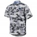 Рубашка с коротким рукавом Carolina Panthers Tommy Bahama Sport Tropical Horizons - Black