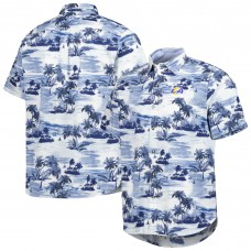 Рубашка с коротким рукавом Los Angeles Rams Tommy Bahama Sport Tropical Horizons - Royal