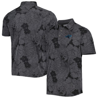 Поло Carolina Panthers Tommy Bahama Miramar Blooms - Blue