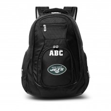 New York Jets MOJO Personalized Premium Laptop Backpack - Black