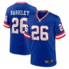 Игровая джерси Saquon Barkley New York Giants Nike Classic - Royal