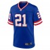 Игровая джерси Tiki Barber New York Giants Nike Classic Retired - Royal