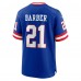 Игровая джерси Tiki Barber New York Giants Nike Classic Retired - Royal