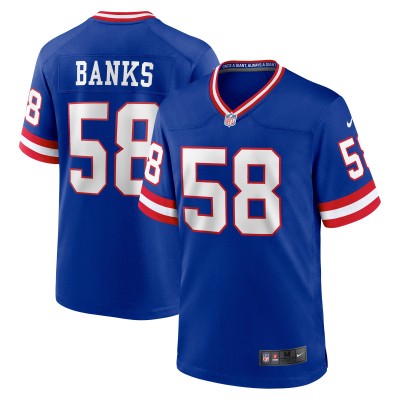 Игровая джерси Carl Banks New York Giants Nike Classic Retired - Royal