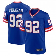 Игровая джерси Michael Strahan New York Giants Nike Classic Retired - Royal