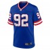 Игровая джерси Michael Strahan New York Giants Nike Classic Retired - Royal