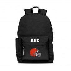 Cleveland Browns MOJO Personalized Campus Laptop Backpack - Black