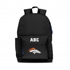 Denver Broncos MOJO Personalized Campus Laptop Backpack - Black