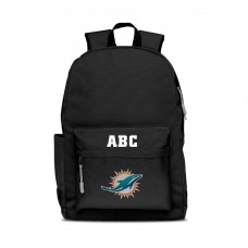 Miami Dolphins MOJO Personalized Campus Laptop Backpack - Black