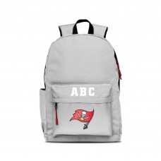 Tampa Bay Buccaneers MOJO Personalized Campus Laptop Backpack - Gray