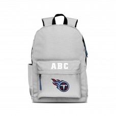 Tennessee Titans MOJO Personalized Campus Laptop Backpack - Gray