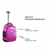 Рюкзак на колесах Philadelphia Eagles MOJO 19 Personalized Premium - Pink