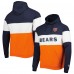 Толстовка Chicago Bears New Era Colorblock Current - Orange