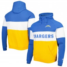 Толстовка Los Angeles Chargers New Era Colorblock Current - Gold