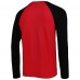 Футболка с длинным рукавом Atlanta Falcons New Era Current Raglan - Red