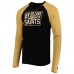 Футболка с длинным рукавом New Orleans Saints New Era Current Raglan - Black