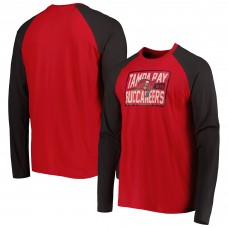 Футболка с длинным рукавом Tampa Bay Buccaneers New Era Current Raglan - Red