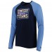 Футболка с длинным рукавом Tennessee Titans New Era Current Raglan - Navy