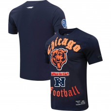 Футболка Chicago Bears Pro Standard Old English - Navy
