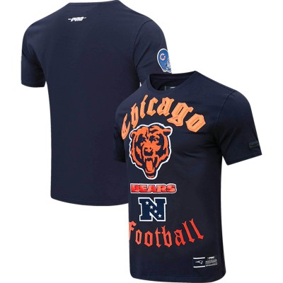 Футболка Chicago Bears Pro Standard Old English - Navy