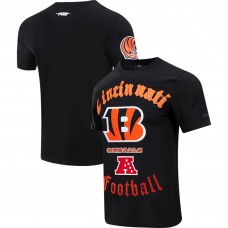 Футболка Cincinnati Bengals Pro Standard Old English - Black