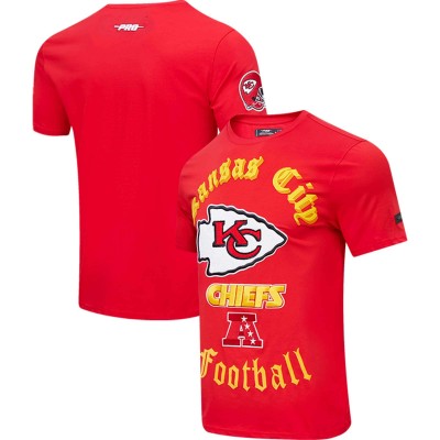 Футболка Kansas City Chiefs Pro Standard Old English - Red