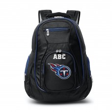 Tennessee Titans MOJO Personalized Premium Color Trim Backpack - Black