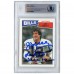 Autographed Buffalo Bills Jim Kelly 1987 Topps #362 Beckett Fanatics Witnessed Authenticated Rookie Card with LAST TO WEAR 12 Inscription Autographed Buffalo Bills Jim Kelly 1987 Topps #362 Beckett Fanatics Witnessed Authenticated Rookie Card with LAST TO WEAR 12 Inscription