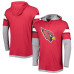 Футболка Arizona Cardinals New Era Cardinal Long Sleeve Hoodie Футболка Arizona Cardinals New Era Cardinal Long Sleeve Hoodie