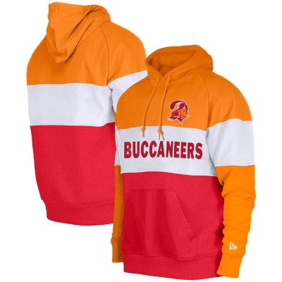 Толстовка Tampa Bay Buccaneers New Era Colorblock Throwback - Red
